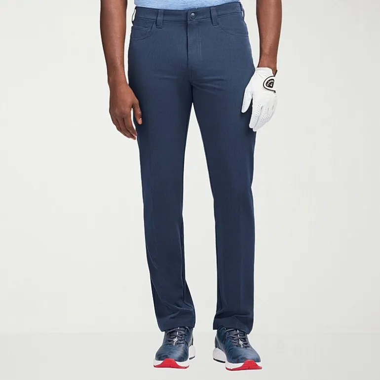 IZOD Swingflex 5 Pocket Dobby Mens Classic Fit Flat Front Pant