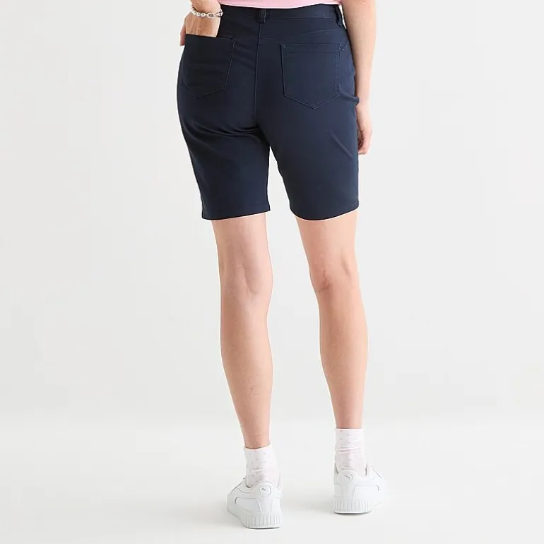 IZOD Womens Juniors Bermuda Short