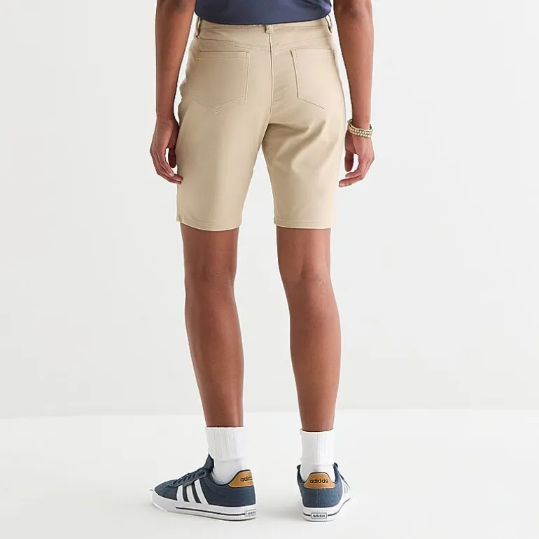 IZOD Womens Juniors Bermuda Short
