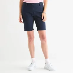 IZOD Womens Juniors Bermuda Short