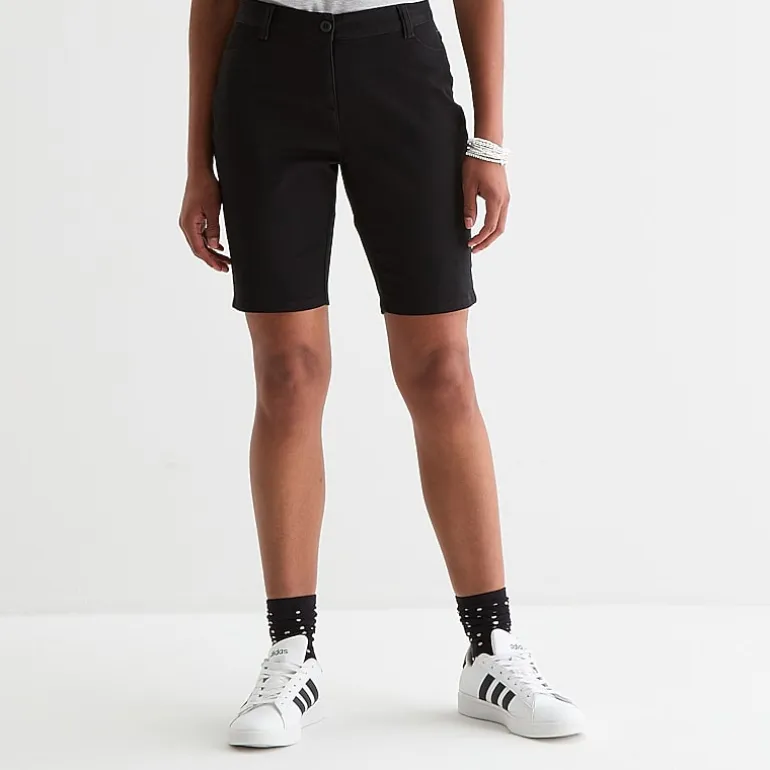 IZOD Womens Juniors Bermuda Short