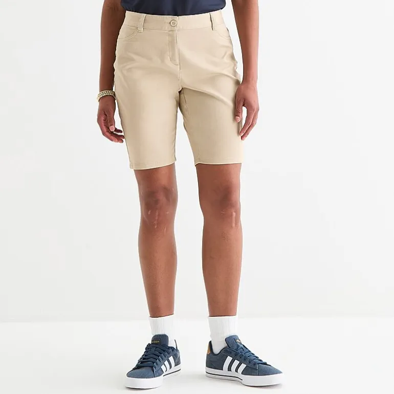 IZOD Womens Juniors Bermuda Short