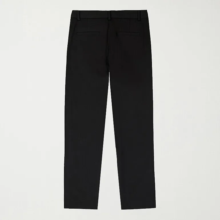IZOD Womens Juniors Wide Leg Mid Rise Flat Front Pant