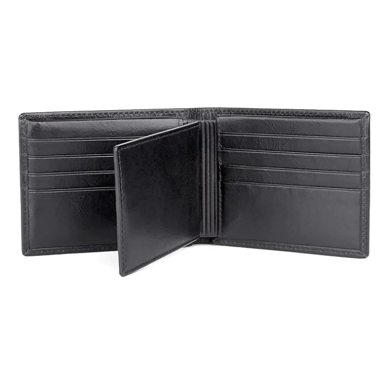 J. Buxton Dopp Convertible Thinfold Mens Rfid Blocking Bifold Wallet