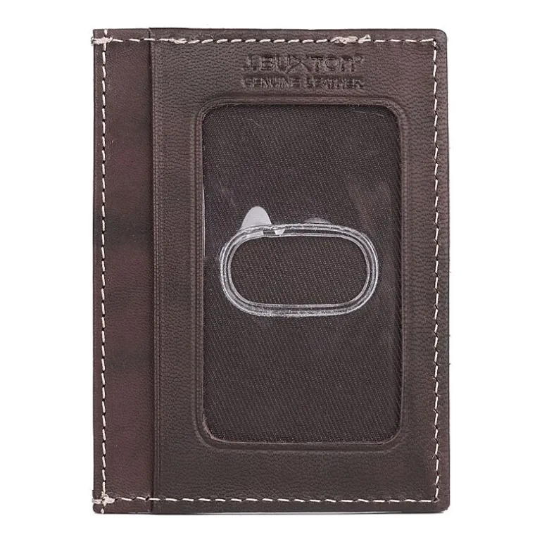 J. Buxton Mens Rfid Blocking Front Pocket Wallet