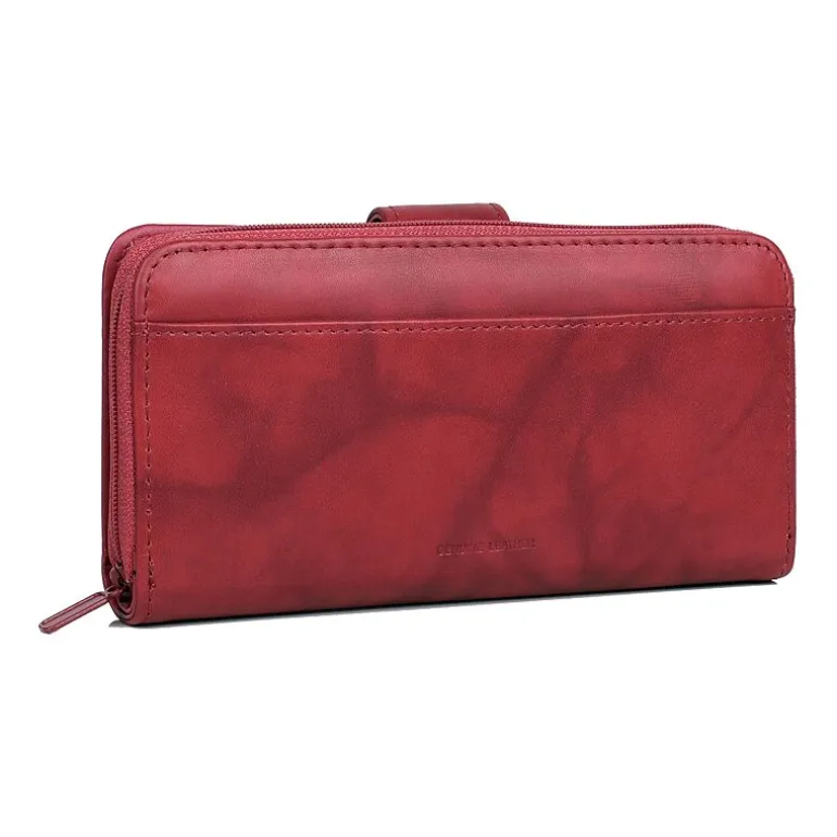 J. Buxton Womens Rfid Blocking Checkbook Wallet