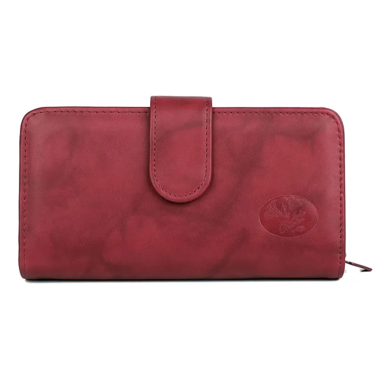 J. Buxton Womens Rfid Blocking Checkbook Wallet