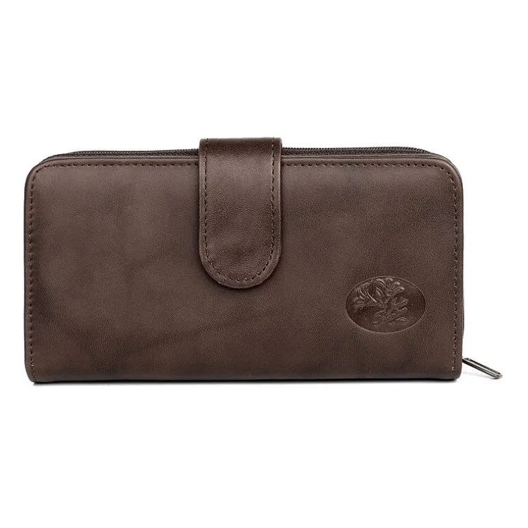 J. Buxton Womens Rfid Blocking Checkbook Wallet