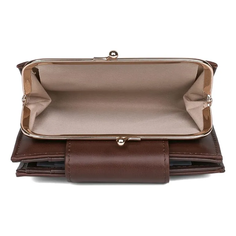 J. Buxton Womens Rfid Blocking Indexer Wallet