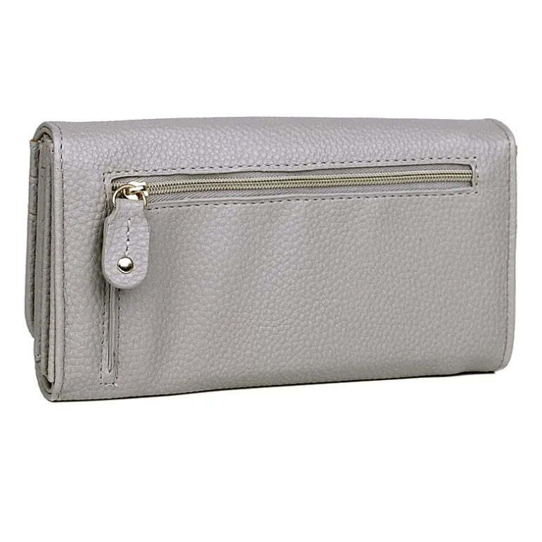 J. Buxton Womens Rfid Blocking Trifold Wallet