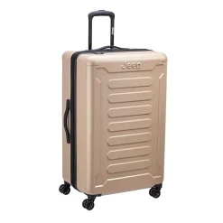 Jeep 28 Inch Hardside Expandable Checked Spinner Luggage