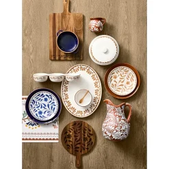 Jenny Martinez 10 inch Rectangle Wood Serve Board