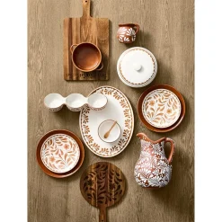 Jenny Martinez 10 inch Round Wood Serve Board