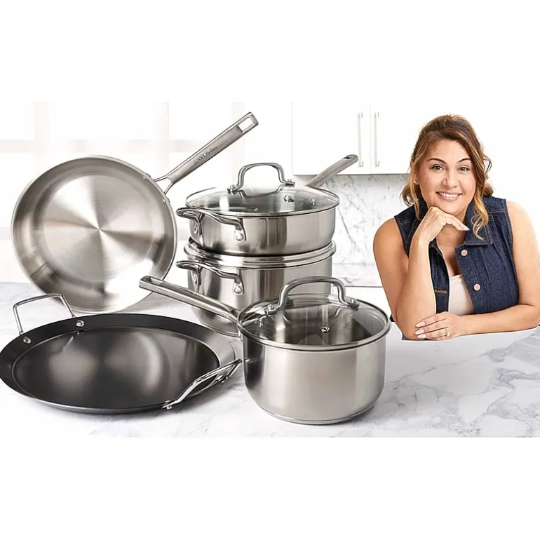 Jenny Martinez Stainless Steel 8-pc. Cookware Set
