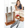 Jenny Martinez Stainless Steel 5-pc. Knife Block Set