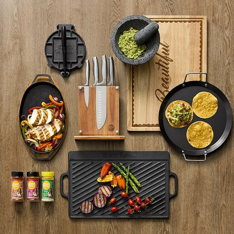 Jenny Martinez Stainless Steel 5-pc. Knife Block Set