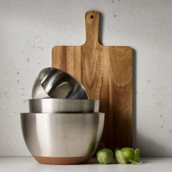 Jenny Martinez Stainless Steel 3-pc. Mixing Bowl Set
