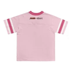 Jersey Little & Big Kid Girls V Neck Hello Kitty Powerpuff Girls Short Sleeve Jersey