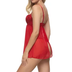 Jezebel Wish Mesh and Lace Babydoll - 999562
