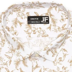 J. Ferrar Big And Tall Ultra Comfort Mens Regular Fit Stretch Fabric Wrinkle Free Long Sleeve Dress Shirt