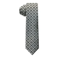 J. Ferrar Geo Spinner Geometric Tie