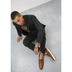 J. Ferrar Hanson Mens Moc Closed Toe Loafers