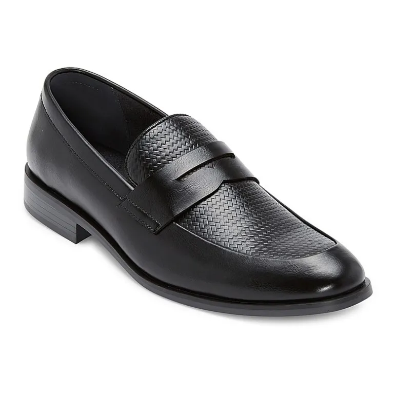 J. Ferrar Harlow Mens Moc Closed Toe Slip-On Shoe