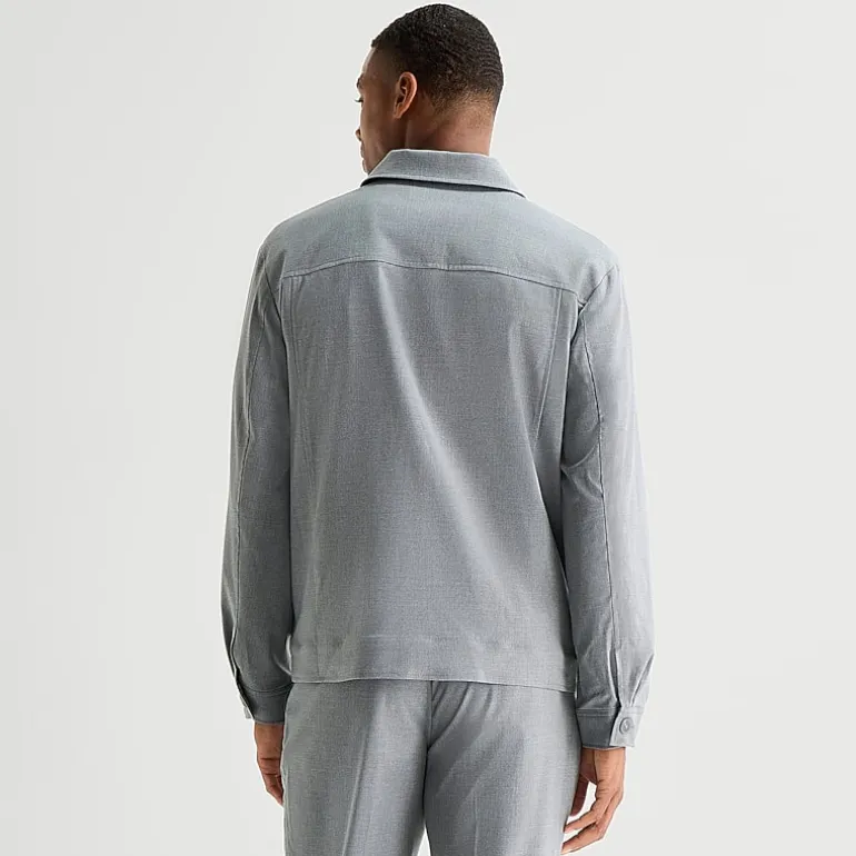 J. Ferrar Heather Twill Mens Shirt Jacket