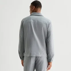 J. Ferrar Heather Twill Shirt Jacket and Pant Separates