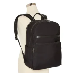 J. Ferrar Mens Adjustable Straps Backpack