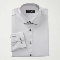 J. Ferrar Mens Big & Tall 360 Stretch Regular Fit Easy Care Stretch Fabric Long Sleeve Dress Shirt