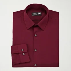 J. Ferrar Mens Big & Tall 360 Stretch Regular Fit Easy Care Stretch Fabric Long Sleeve Dress Shirt