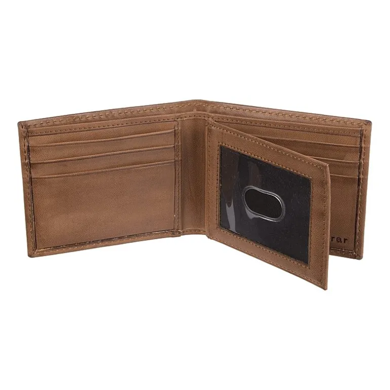 J. Ferrar Mens Extra Capacity Rfid Blocking Bifold Wallet
