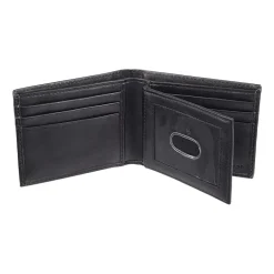 J. Ferrar Mens Extra Capacity Rfid Blocking Bifold Wallet