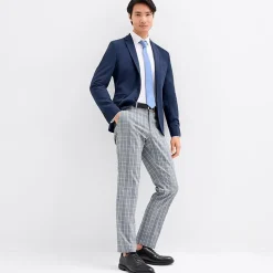 J. Ferrar Mens Knit Stretch Fabric Slim Fit Sport Coat