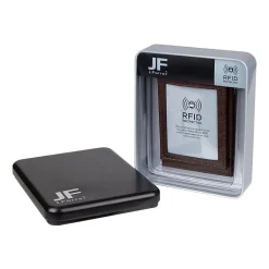 J. Ferrar Mens Magnetic Rfid Blocking Front Pocket Wallet