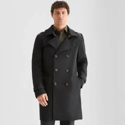 J. Ferrar Mens Midweight Trench Coat