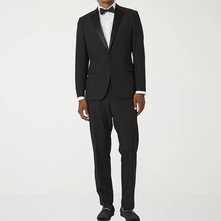 J. Ferrar Mens Ultra Comfort Tux Stretch Fabric Classic Fit Tuxedo Separates