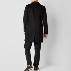 J. Ferrar Mens Water Resistant Midweight Topcoat Coat