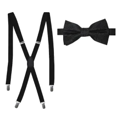 J. Ferrar Paisley Bow Tie Set