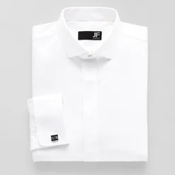 J. Ferrar Point Collar Long Sleeve Tuxedo Shirt