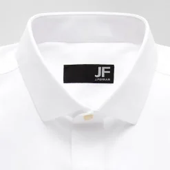 J. Ferrar Point Collar Long Sleeve Tuxedo Shirt