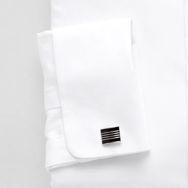J. Ferrar Point Collar Long Sleeve Tuxedo Shirt