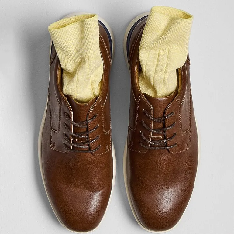 J. Ferrar Redbank Mens Round Closed Toe Oxford Shoes