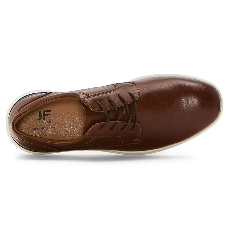 J. Ferrar Redbank Mens Round Closed Toe Oxford Shoes