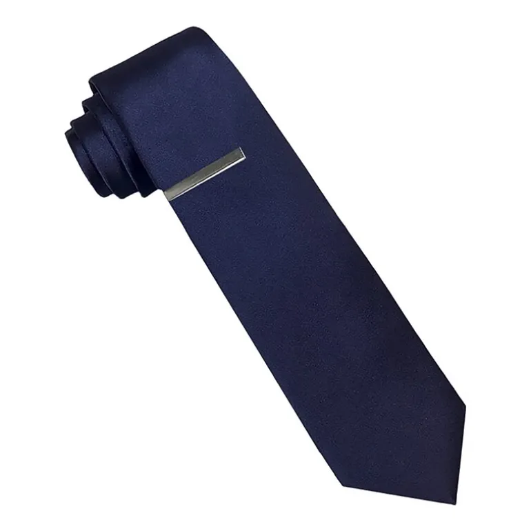 J. Ferrar Satin Solid Tie Set