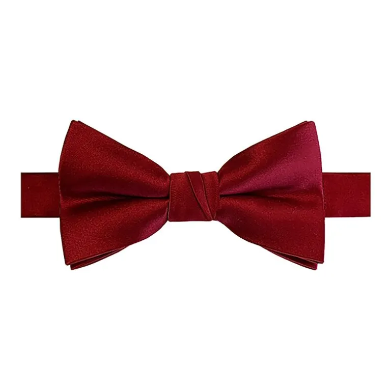 J. Ferrar Solid Bow Tie Set