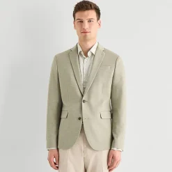 J. Ferrar 360 Stretch Knit Texture Mens Slim Fit Sport Coat