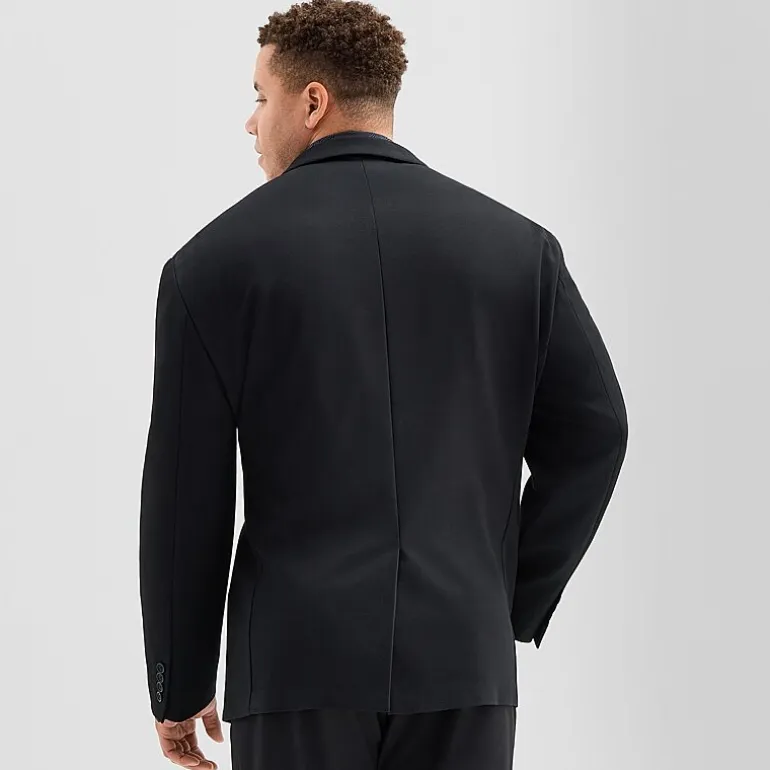 J. Ferrar 360 Stretch Knit Texture Mens Big and Tall Stretch Fabric Regular Fit Sport Coat