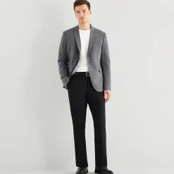 J. Ferrar 360 Stretch Knit Texture Mens Slim Fit Sport Coat